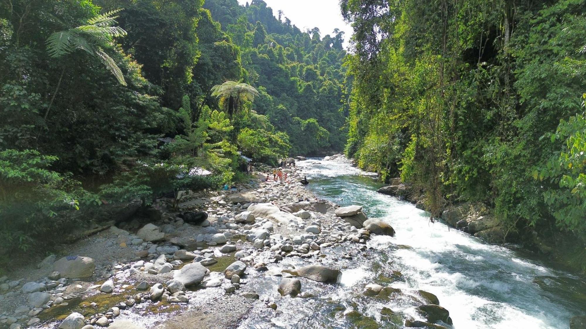 Sam'S Bungalows And Treks Bukit Lawang Exterior foto